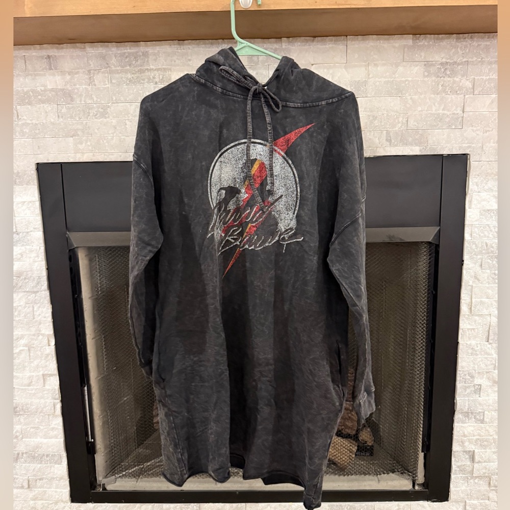 Promesa USA David Bowie hoodie dress.